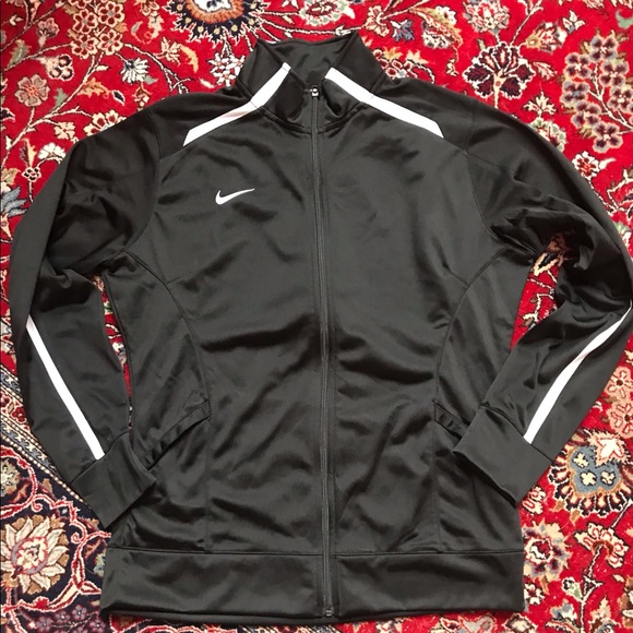 Nike Jackets & Blazers - Black Nike Zip-Up Jacket